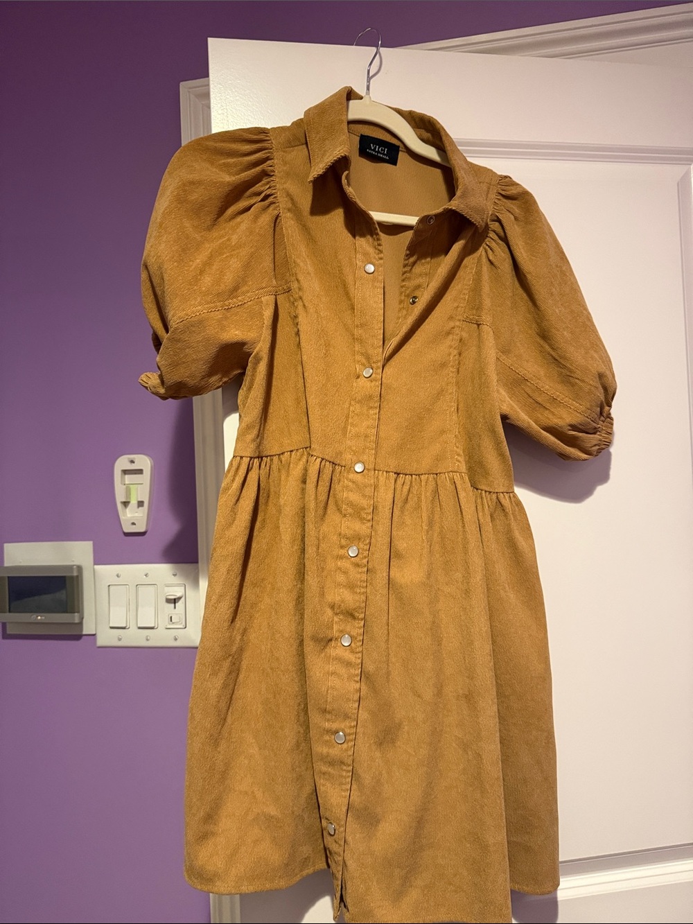Vici corduroy dress